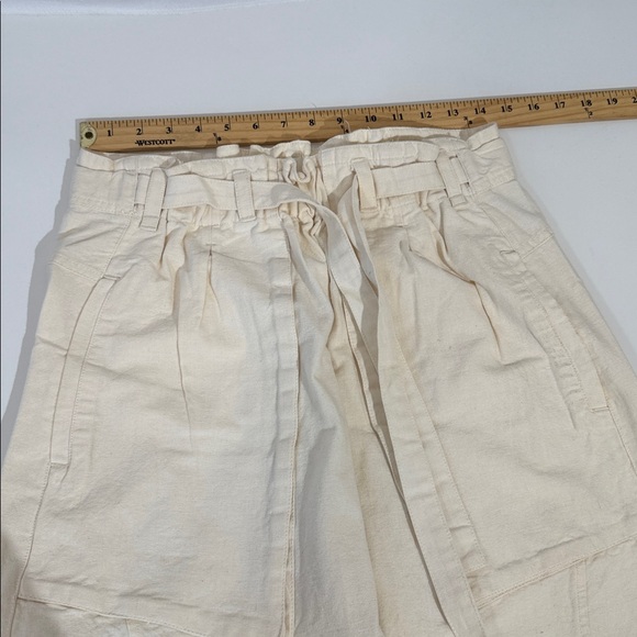 Free People Skyrider Relaxed Fit Pant Size S Cream Color NWOT - Picture 7 of 11